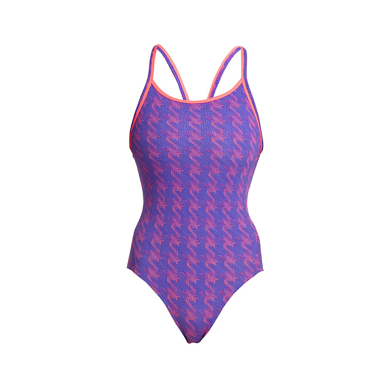 Funkita - Tetris Time - Ladies Diamond Back One Piece