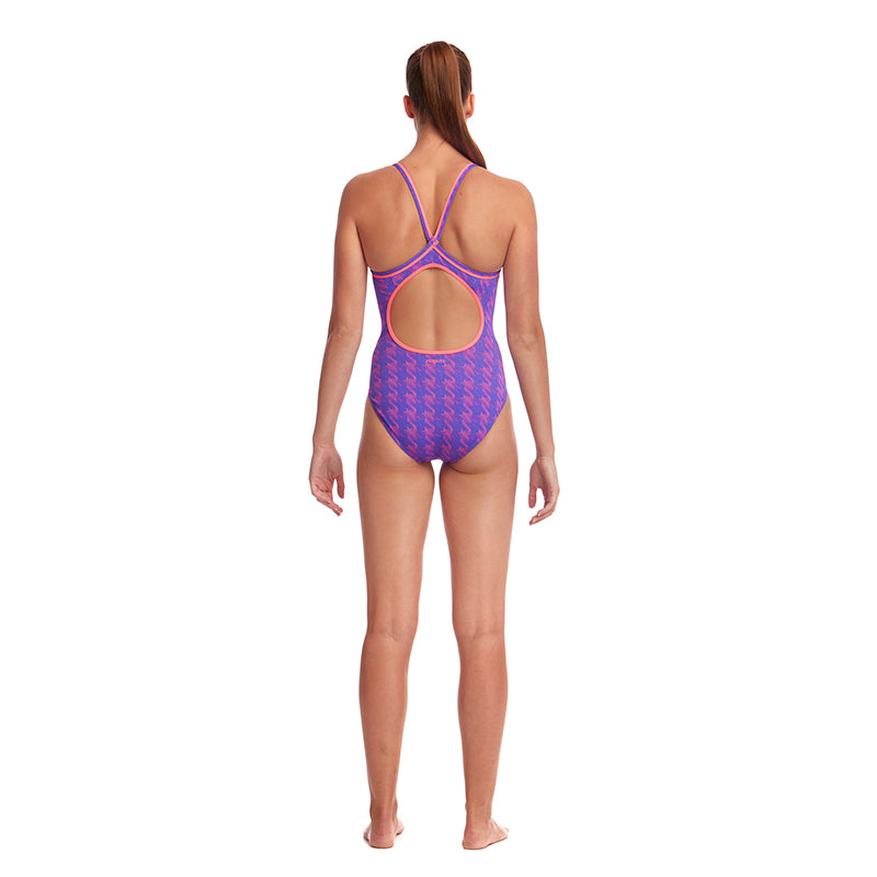 Funkita - Tetris Time - Ladies Diamond Back One Piece
