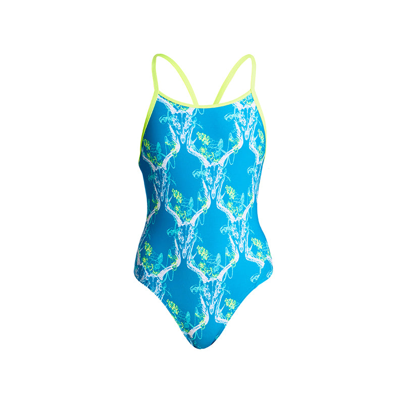 Funkita - Thirsty Cow - Girls Diamond Back One Piece
