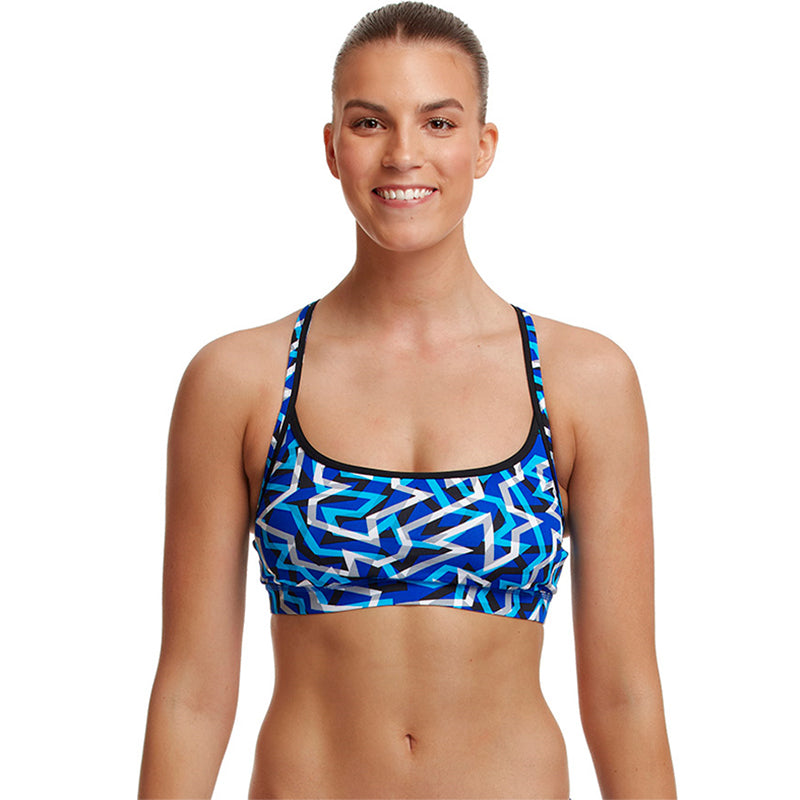 Funkita - Ticker Tape - Ladies Sports Top