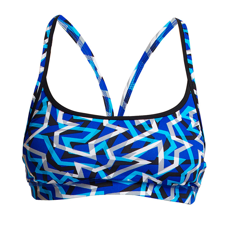 Funkita - Ticker Tape - Ladies Sports Top