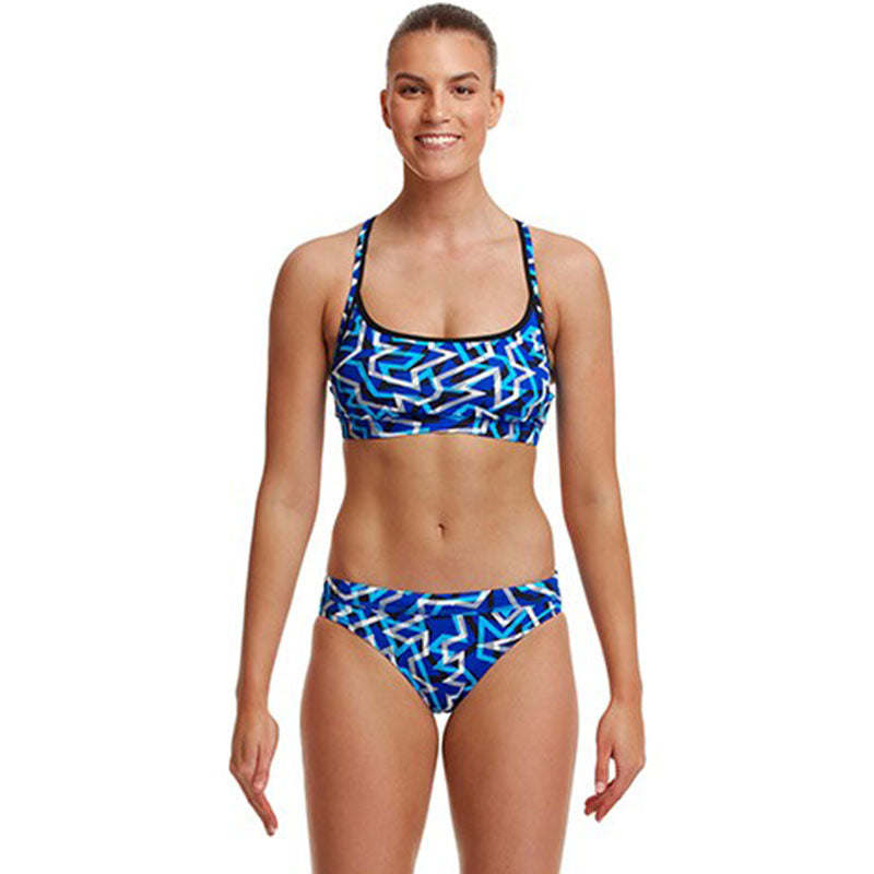 Funkita - Ticker Tape - Ladies Sports Top