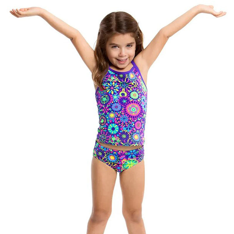 Funkita - Chelsea Flower - Toddlers Girls Tankini & Brief