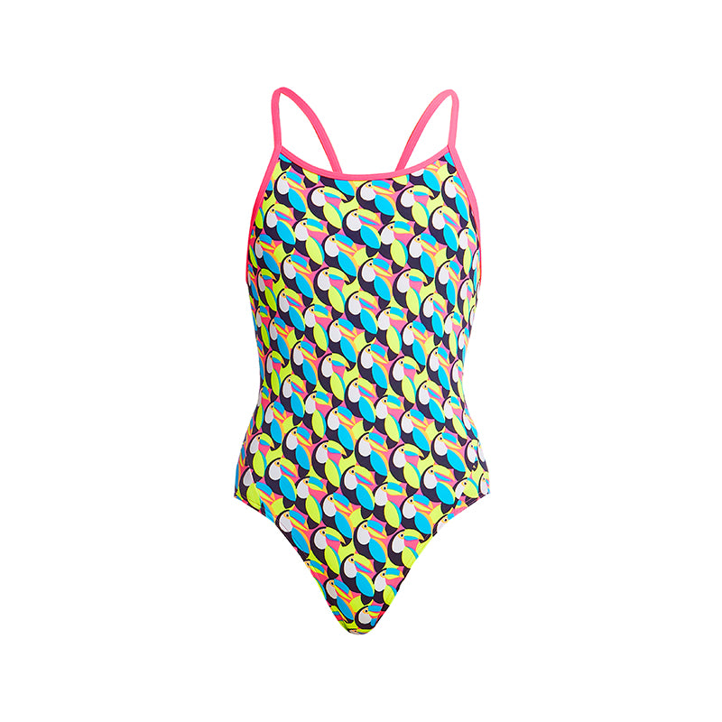 Funkita - Toucan Do It - Girls Diamond Back One Piece