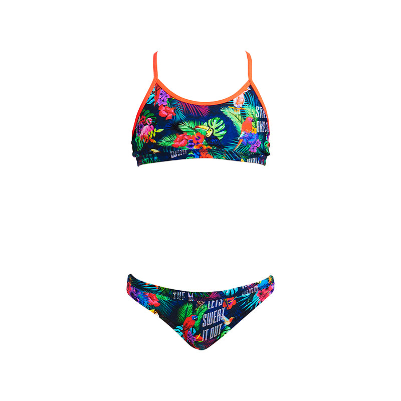 Funkita - Tropic Tag - Girls Bikini Racerback Two Piece