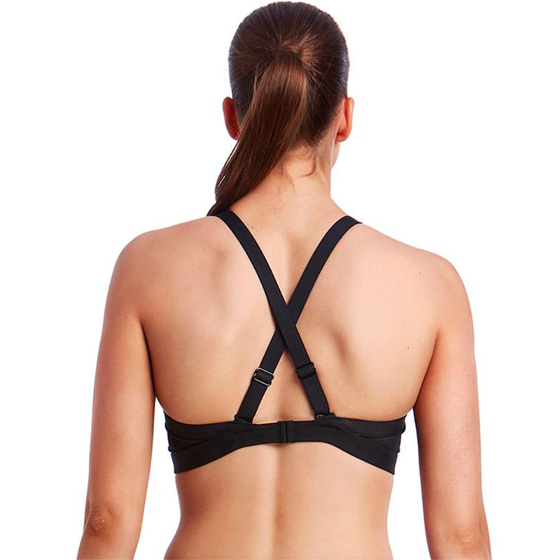 Funkita - Tropic Tag - Ladies High Neck Active Crop Top