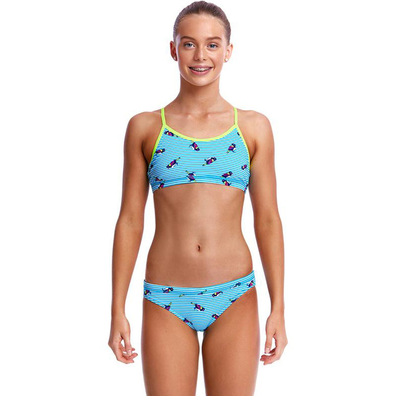 Funkita - Tweety Tweet - Girls Racerback Two Piece