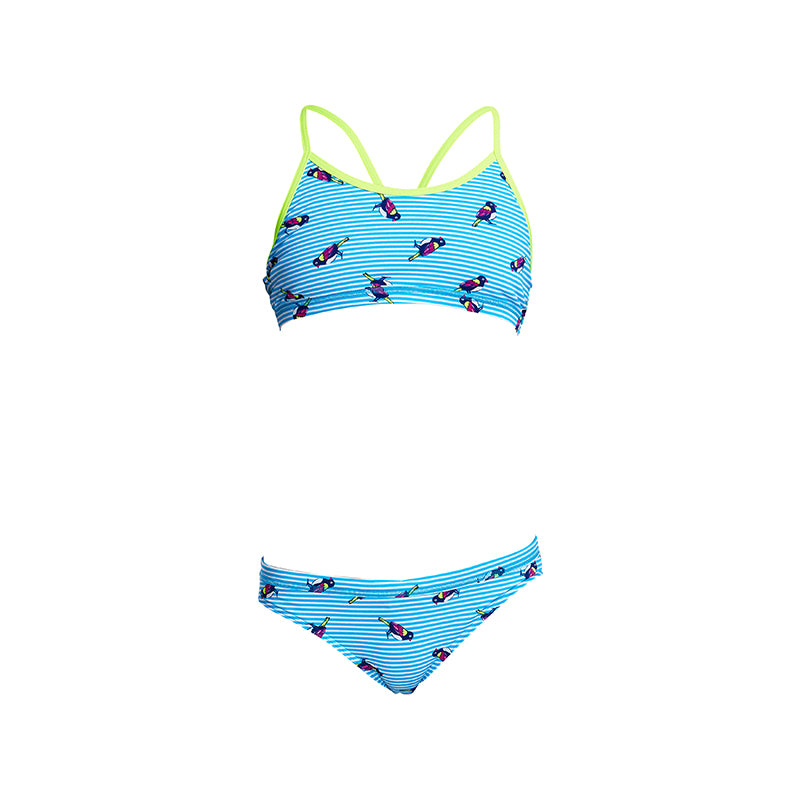 Funkita - Tweety Tweet - Girls Racerback Two Piece
