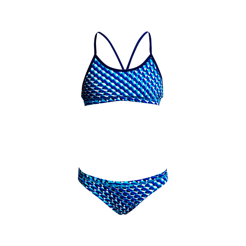 Funkita - Vapour Scale - Girls Racerback Two Piece