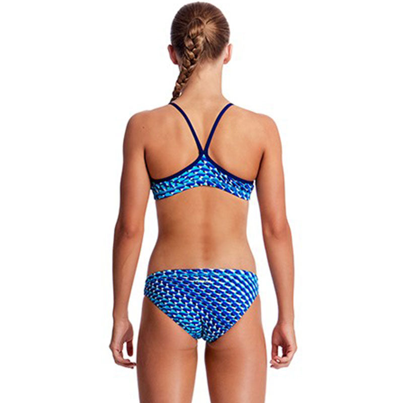 Funkita - Vapour Scale - Girls Racerback Two Piece