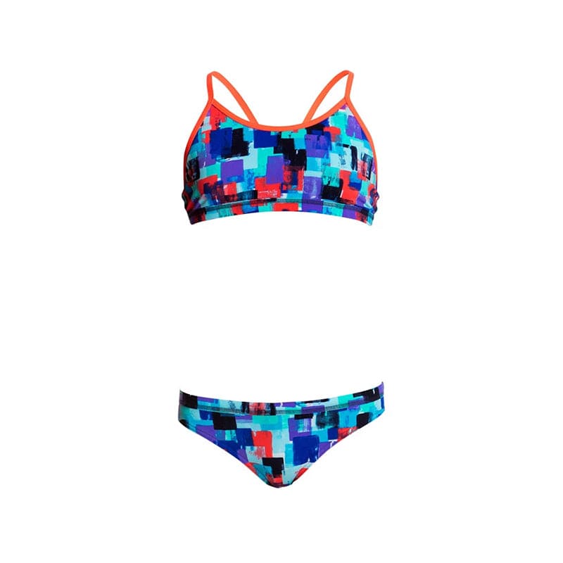 Funkita - Vincent Van Funk - Girls Racerback Two Piece