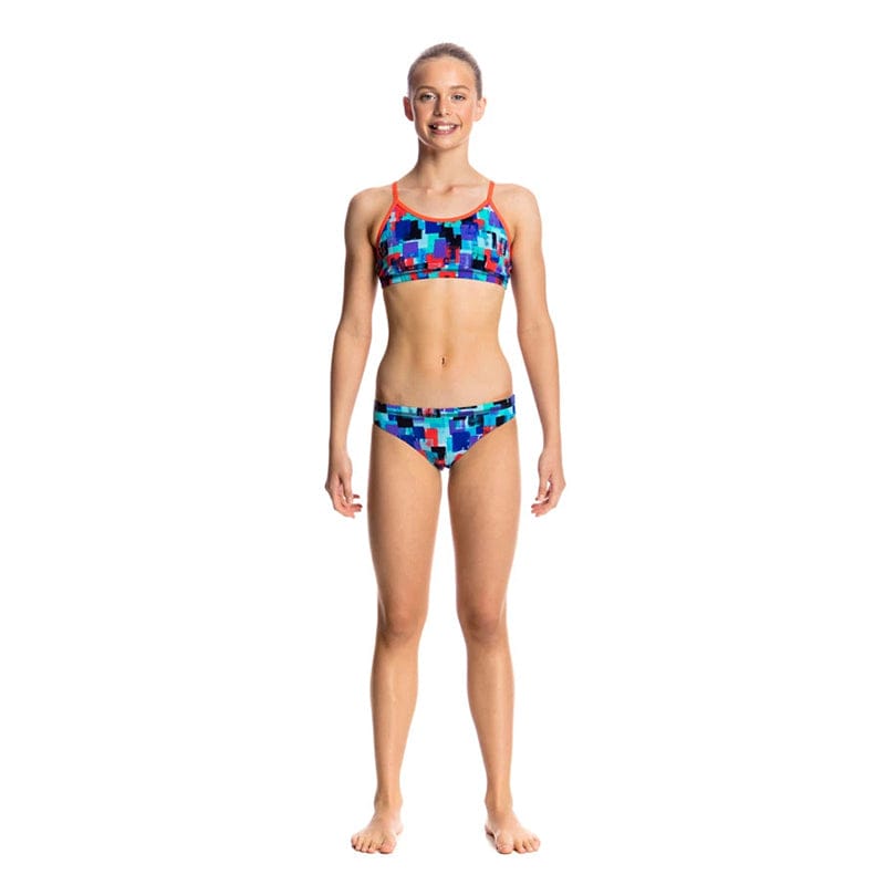 Funkita - Vincent Van Funk - Girls Racerback Two Piece