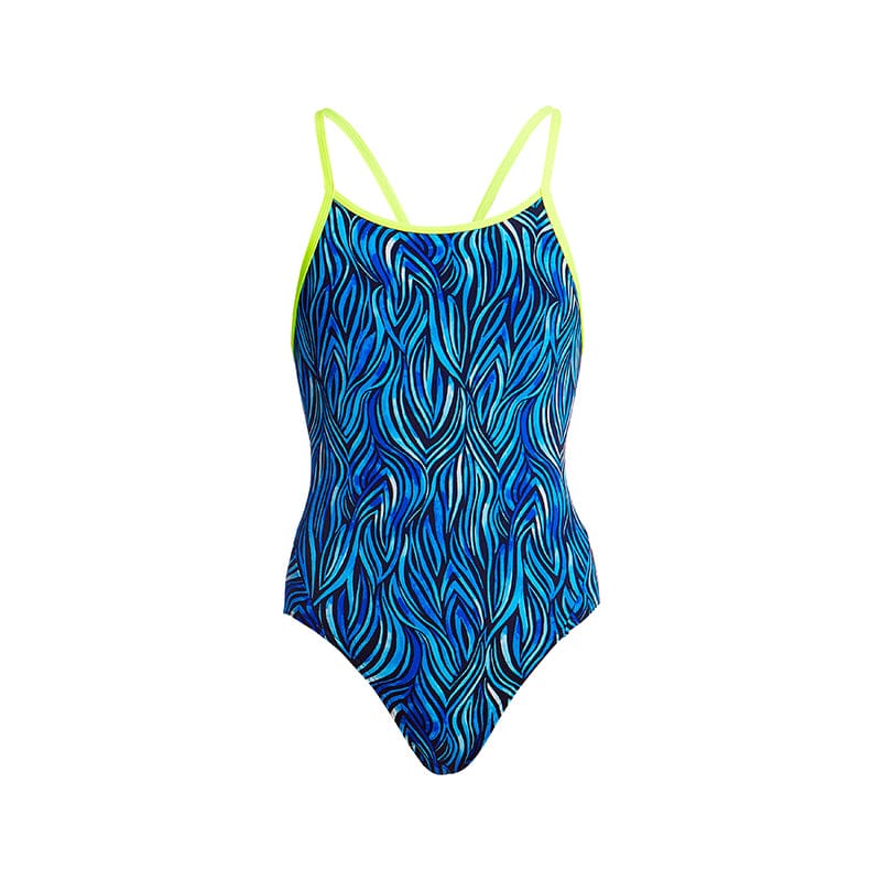 Funkita - Wild Hide - Girls Diamond Back One Piece