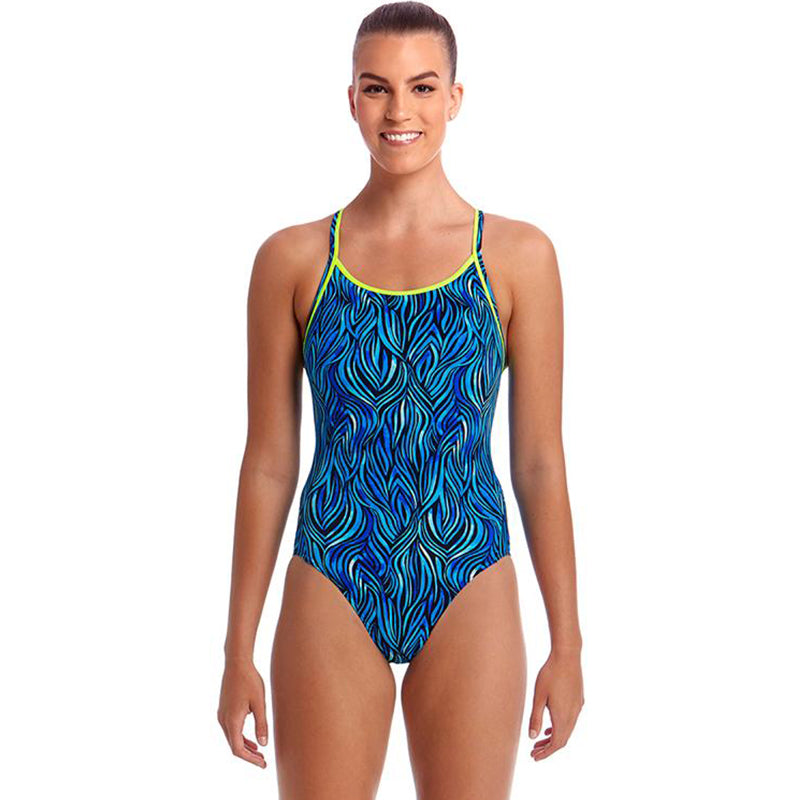 Funkita - Wild Hide - Ladies Diamond Back One Piece