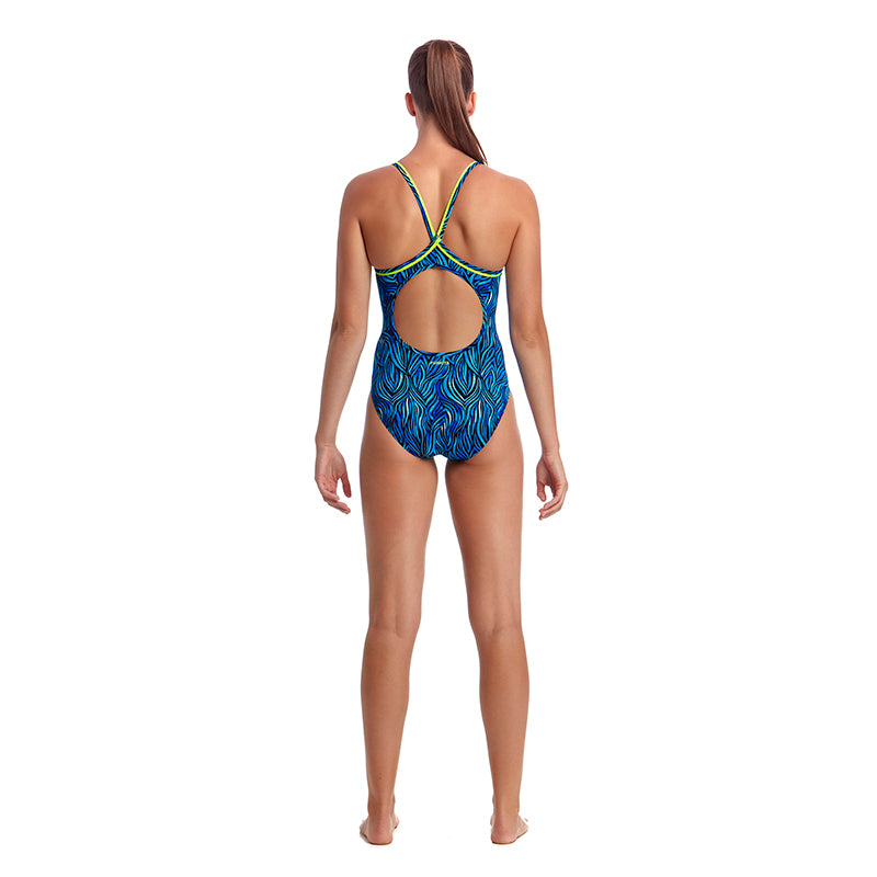 Funkita - Wild Hide - Ladies Diamond Back One Piece