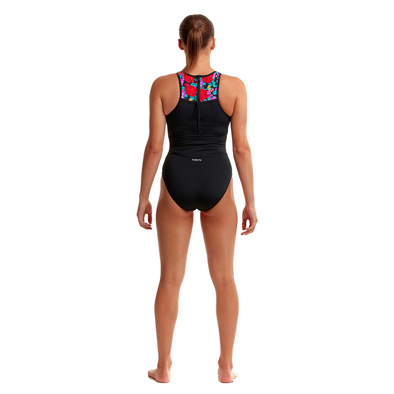 Funkita - Wild Roses Grow - Ladies Hi Flyer One Piece