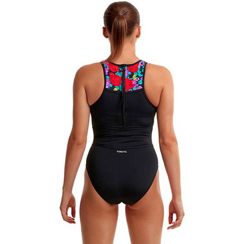 Funkita - Wild Roses Grow - Ladies Hi Flyer One Piece
