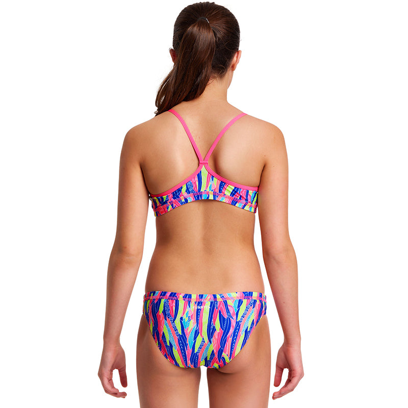 Funkita - Wing Tips - Girls Eco Racerback Two Piece