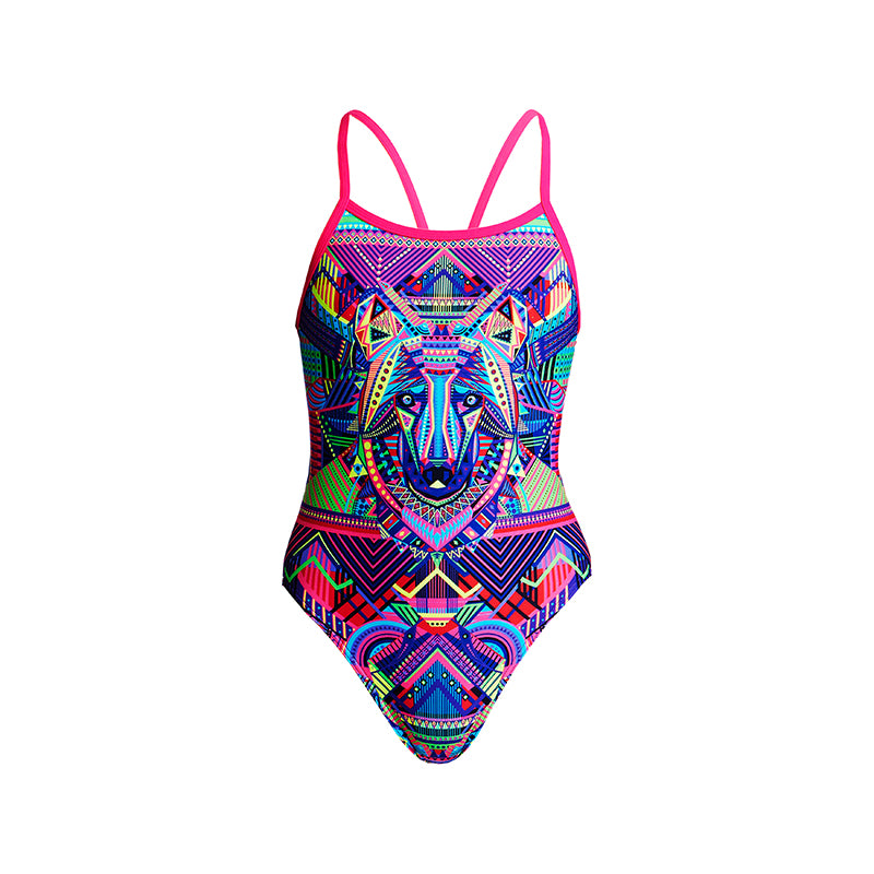 Funkita - Wolf Pack - Girls Single Strap One Piece