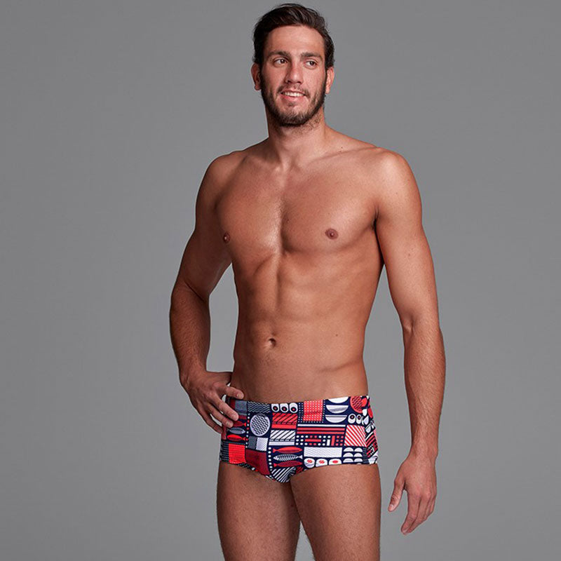 Funky Trunks - Bento Box - Mens Plain Front Trunks