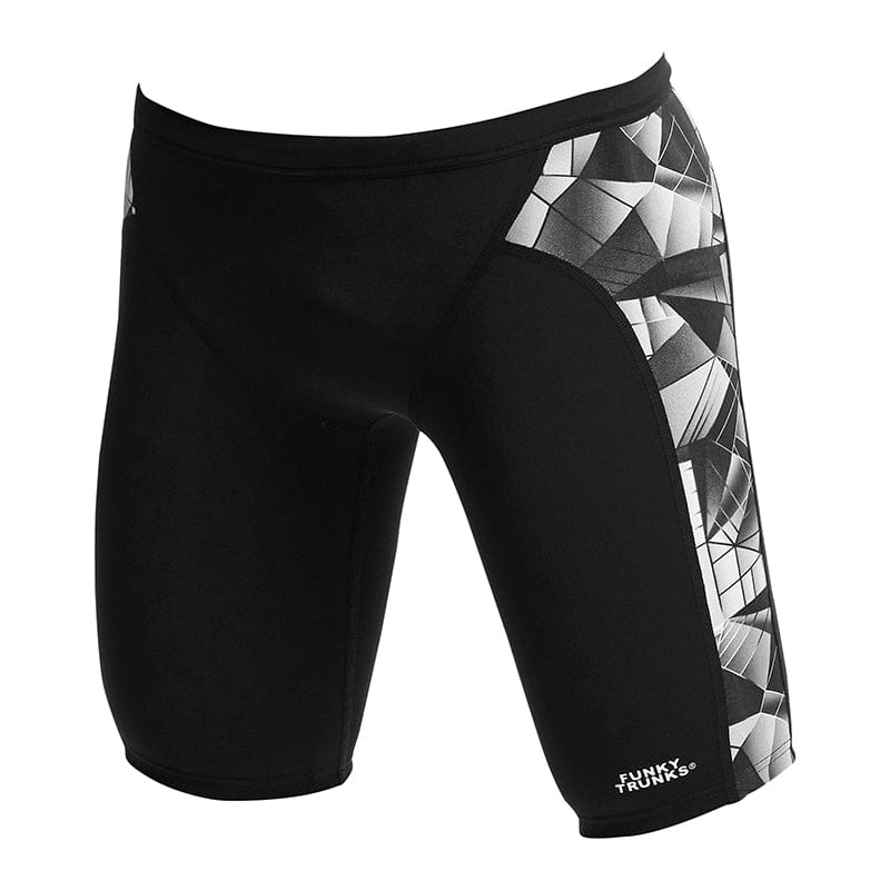 Funky Trunks - Black Tint - Boys Training Jammers