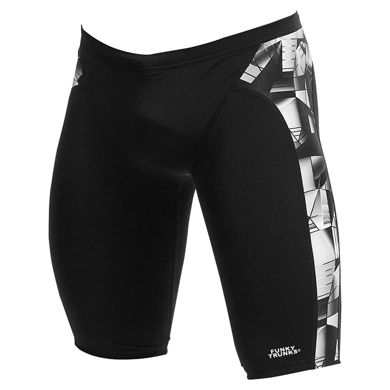 Funky Trunks - Black Tint - Mens Training Jammers