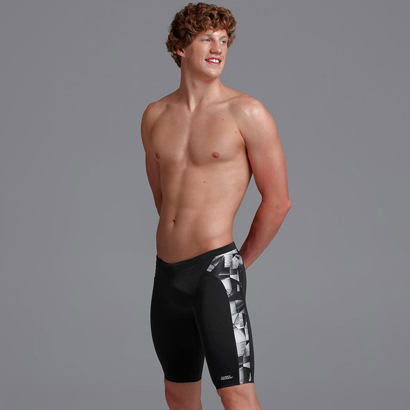 Funky Trunks - Black Tint - Mens Training Jammers