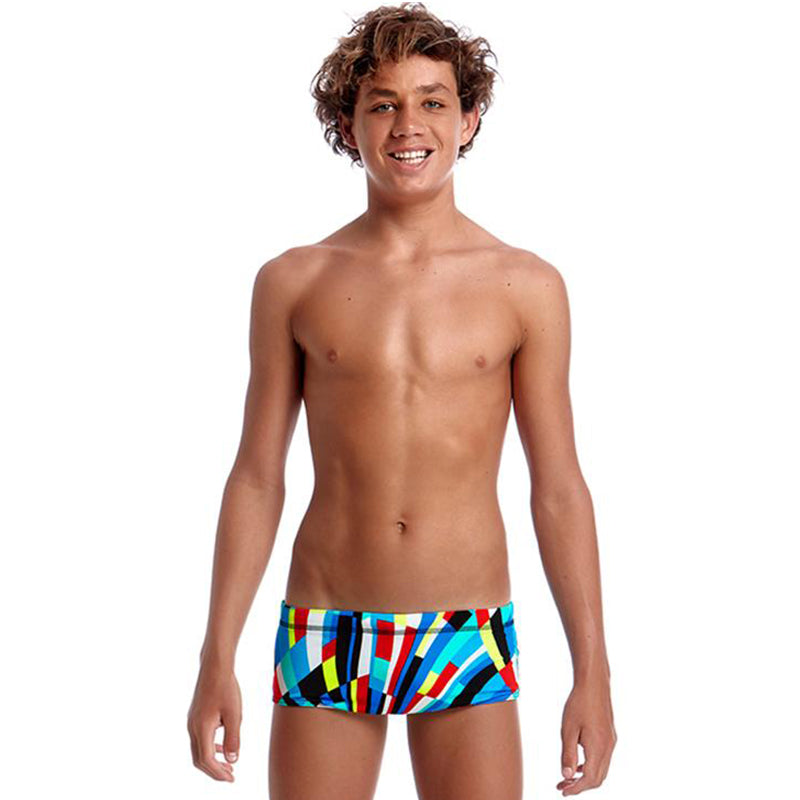 Funky Trunks - Block Chain - Boys Classic Trunks