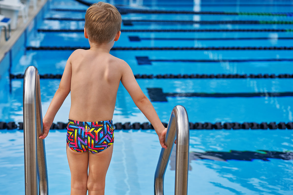 Funky Trunks - Brand Galaxy - Toddler Boys Printed Trunks