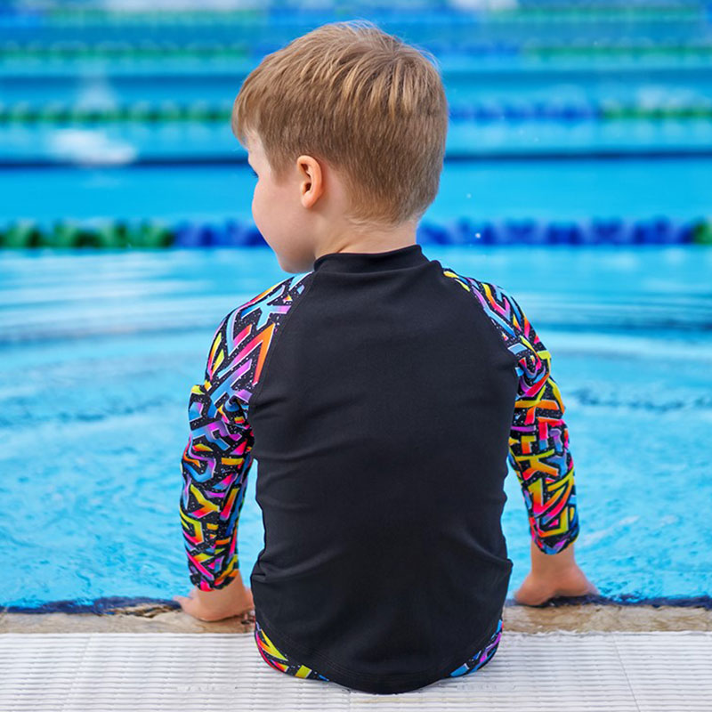 Funky Trunks - Brand Galaxy - Toddler Boys Zippy Rash Vest