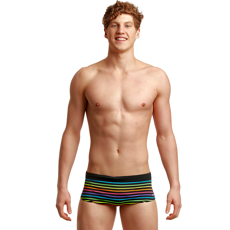 Funky Trunks - Bright Lights - Mens Sidewinder Trunks