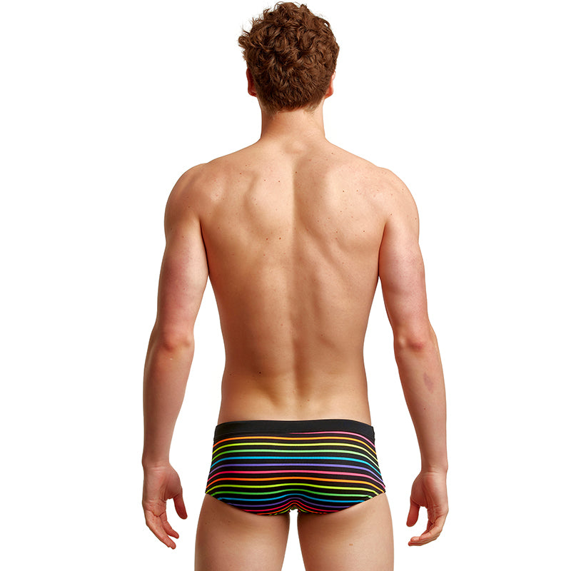 Funky Trunks - Bright Lights - Mens Sidewinder Trunks