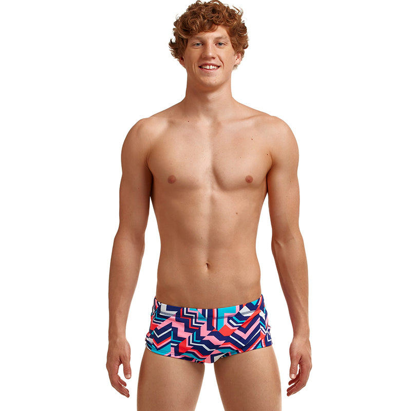 Funky Trunks - Broken Arrow - Mens Plain Front Trunks