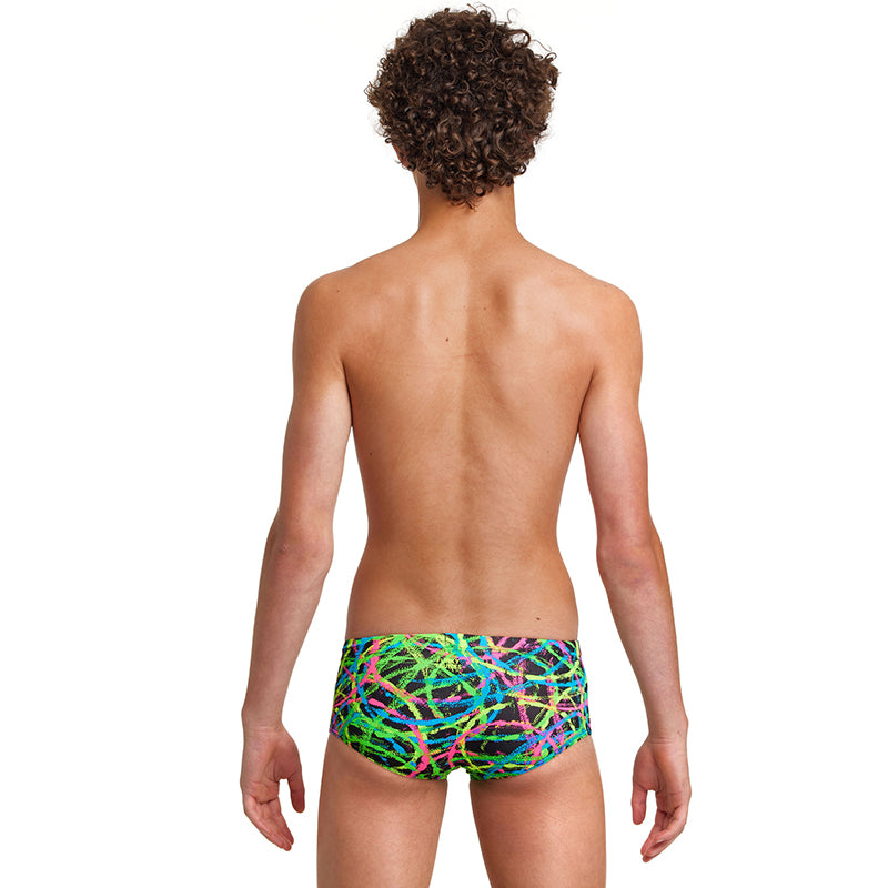Funky Trunks - Burnouts - Boys Sidewinder Trunks