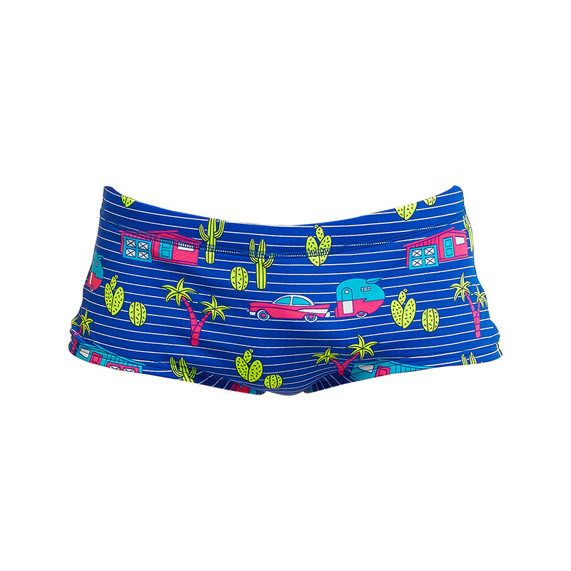 Funky Trunks - Cadi Shack - Mens Eco Plain Front Trunks
