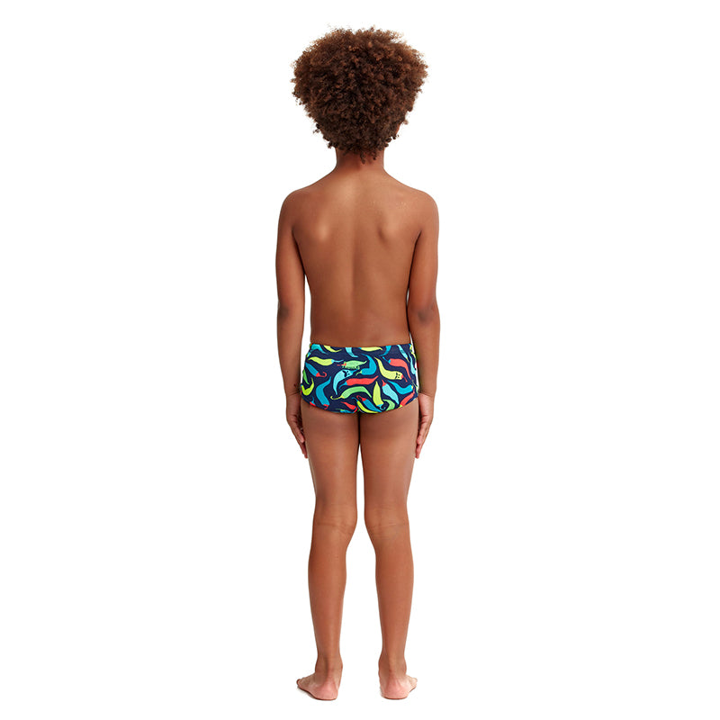 Funky Trunks - Chilli Boss - Toddler Boys Eco Printed Trunks
