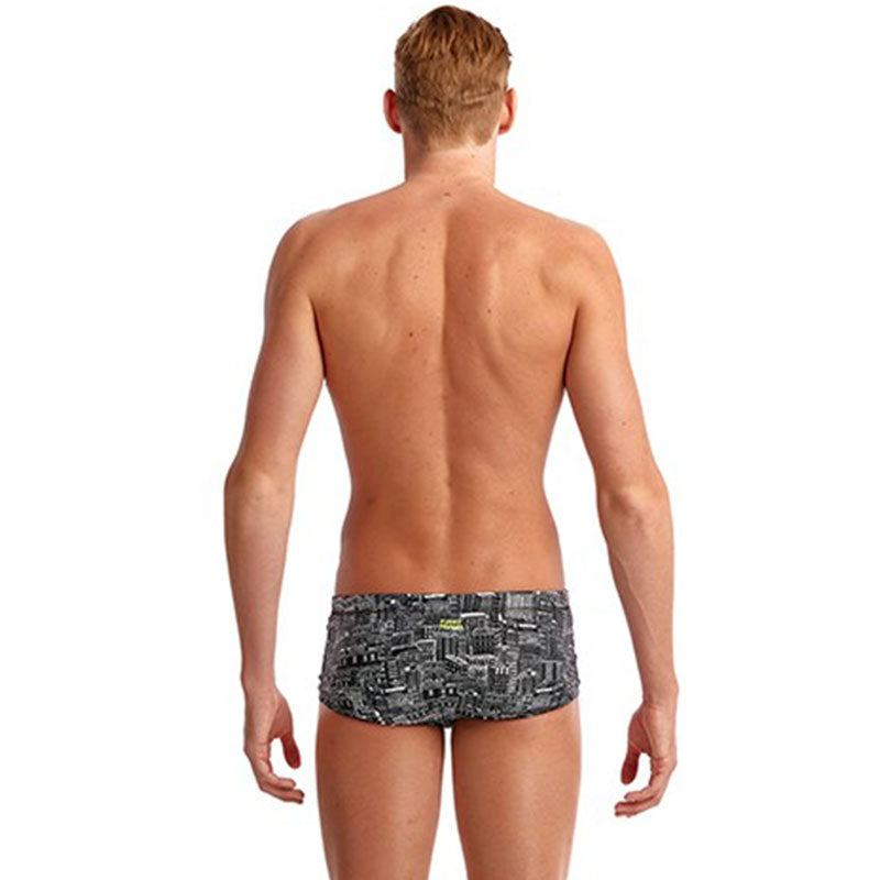 Funky Trunks - City Shadows - Mens Plain Front Trunks