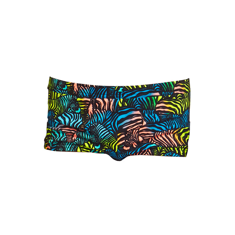 Funky Trunks - Colour Run - Toddler Boys Eco Square Trunks