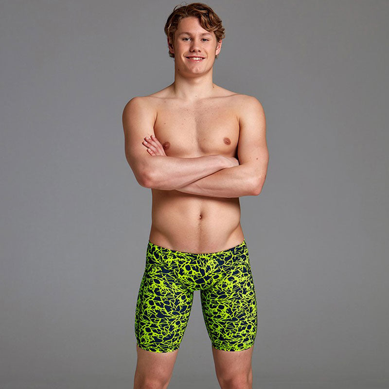 Funky Trunks - Coral Gold Mens Training Jammers