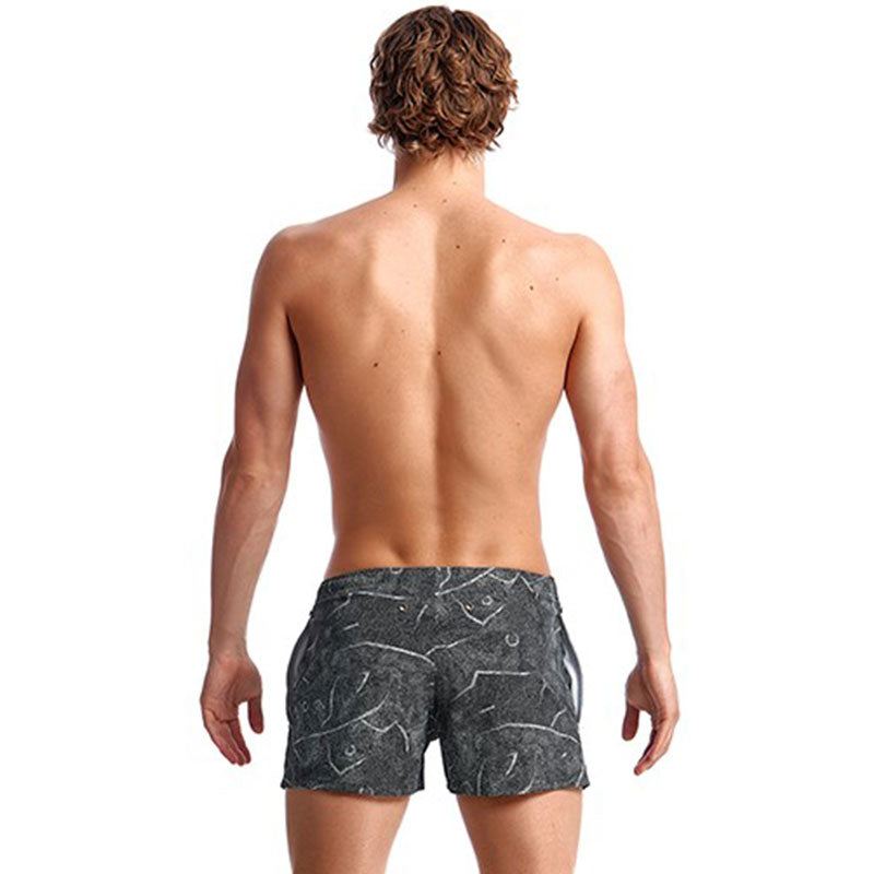 Funky Trunks - Crack Up Mens Shorty Shorts Short