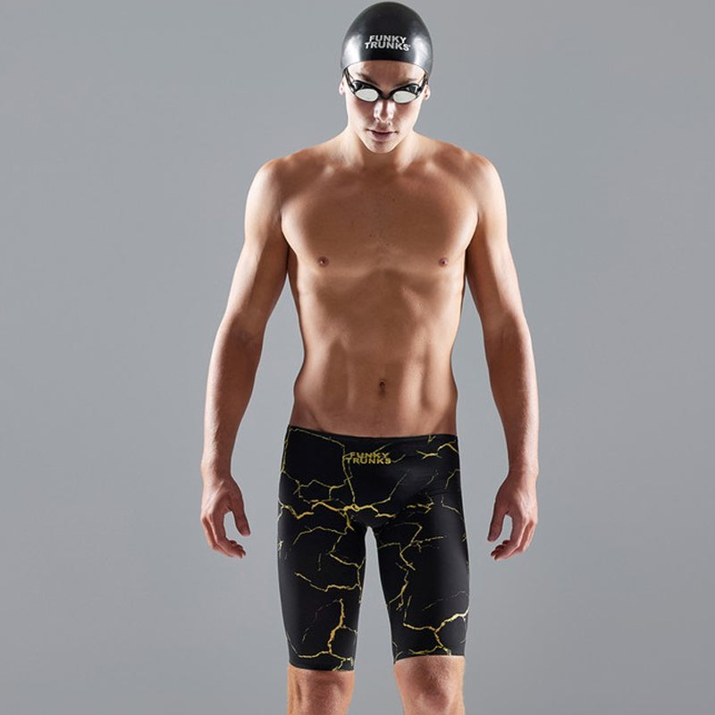 Funky Trunks - Cracked Gold - Mens Apex Predator X Jammers