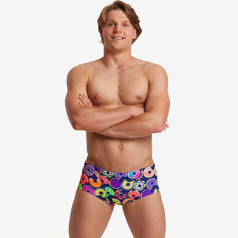 Funky Trunks - Dunking Donuts Mens Classic Trunks