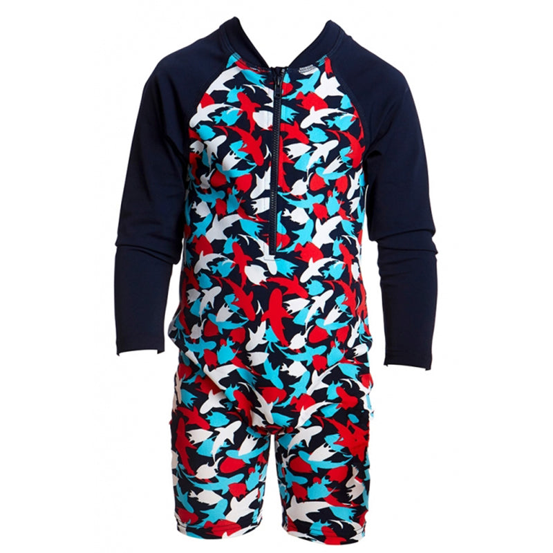 Funky Trunks - Feeding Frenzy Toddlers Go Jump Suit