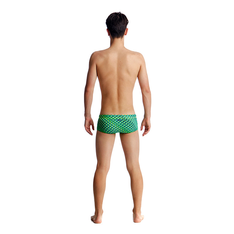 Funky Trunks - Green Gator Boys Classic Trunks