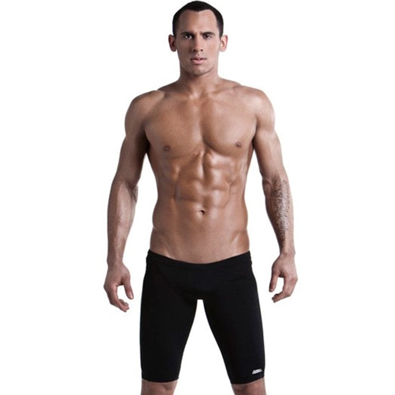 Funky Trunks - Still Black Mens Training Jammer - Aqua Swim Supplies