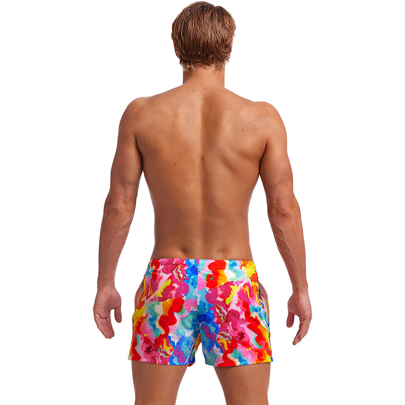 Funky Trunks - Messy Monet - Mens Shorty Shorts Short