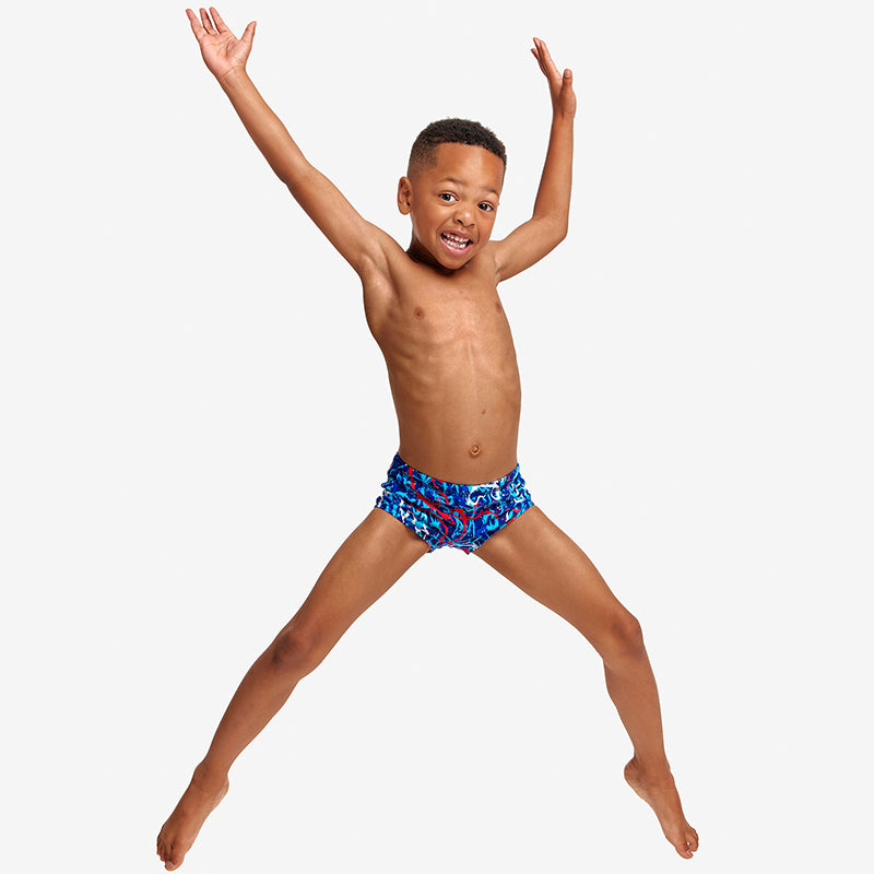 Funky Trunks - Mr Squiggle - Toddlers Boys Printed Trunks