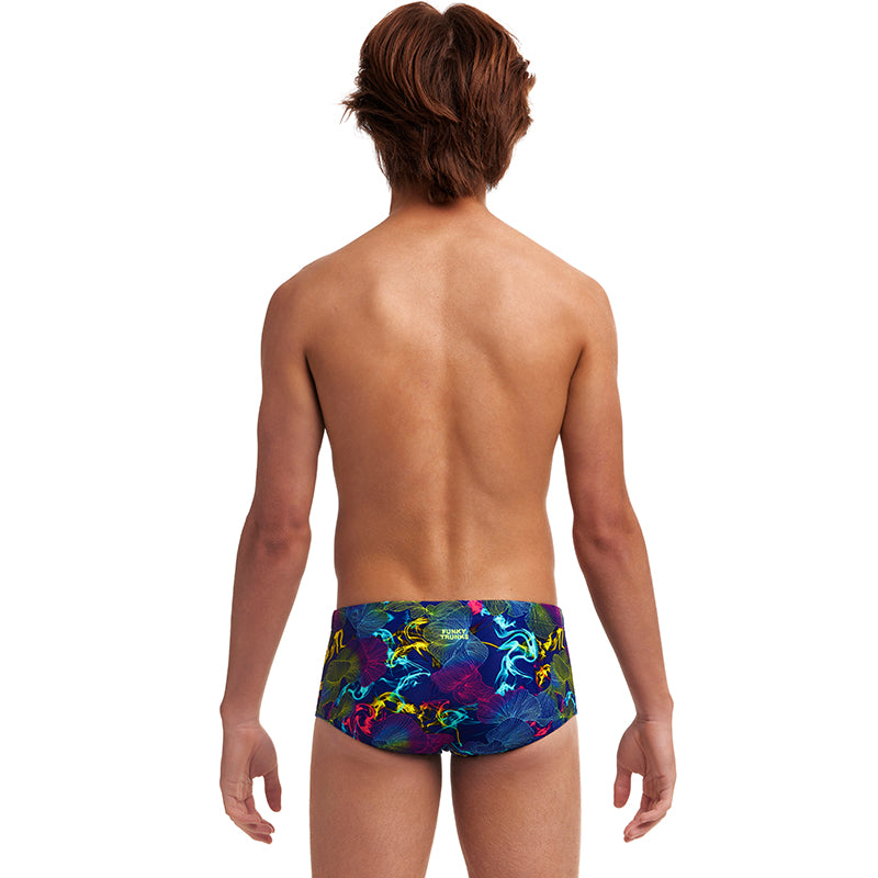 Funky Trunks - Oyster Saucy - Boys Sidewinder Trunks
