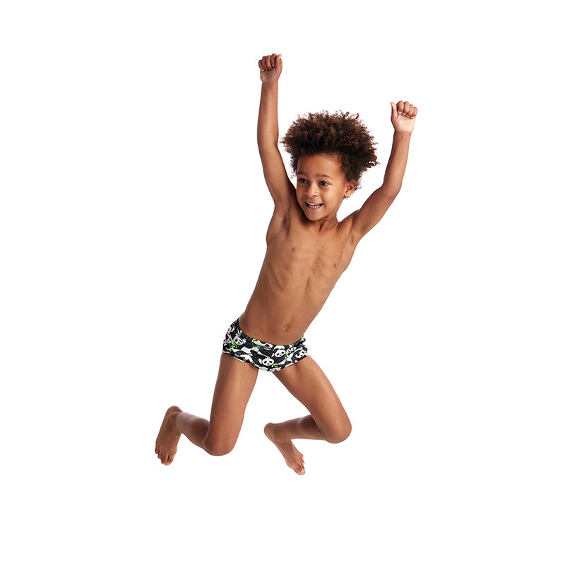 Funky Trunks - Pandaddy Toddler Boys Eco Printed Trunk