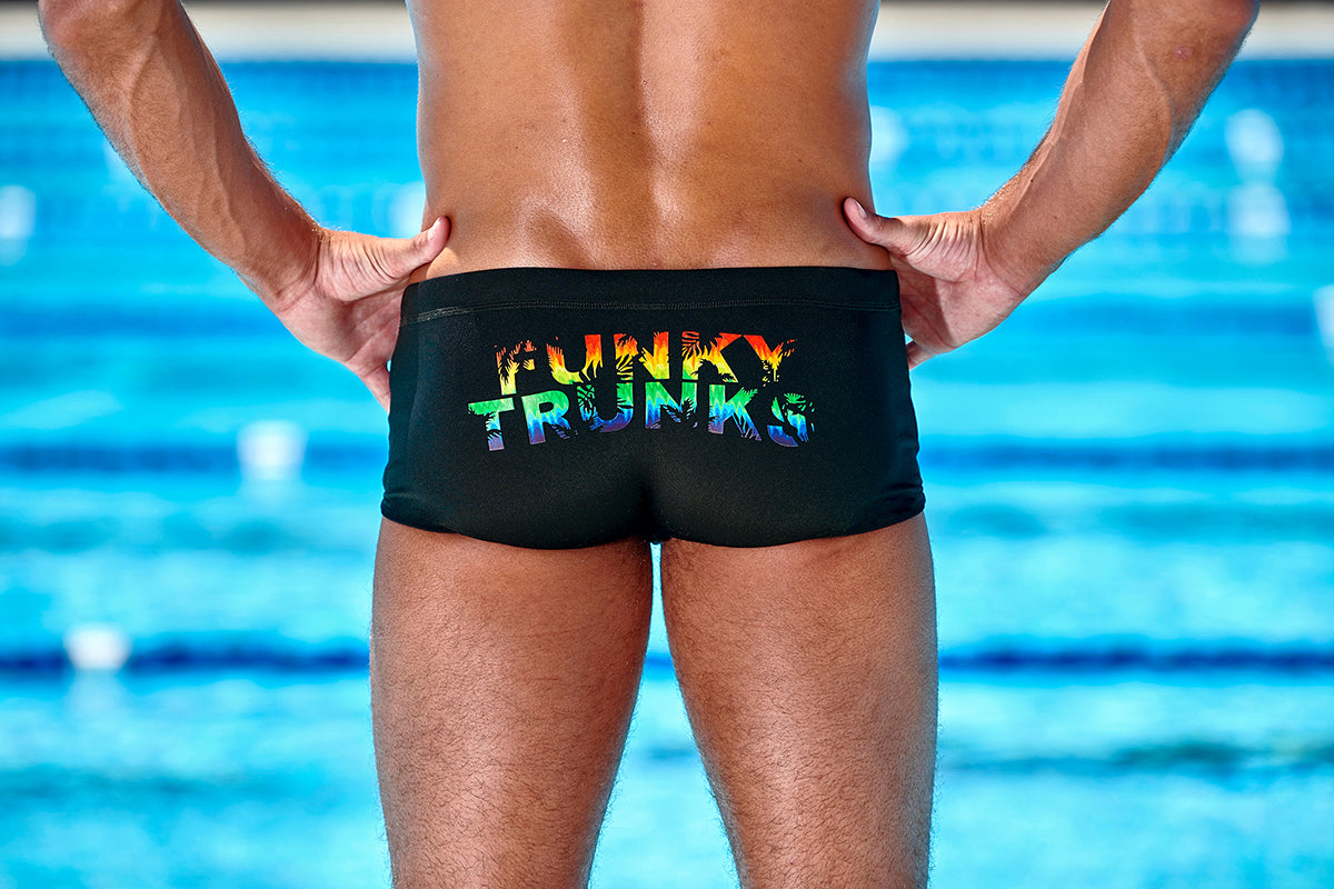 Funky Trunks - Party Trunks - Mens Plain Front Trunks